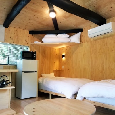 OutdoorFunキャンプフィールド 湖畔の小部屋 利用券 1枚[No5895-0492]