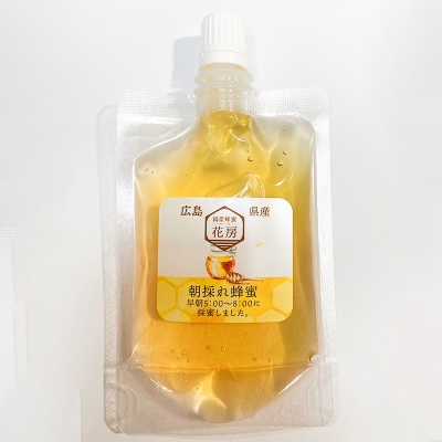 はちみつ 朝採れはちみつパウチタイプ 75g ハチミツ 蜂蜜[No5895-0619]