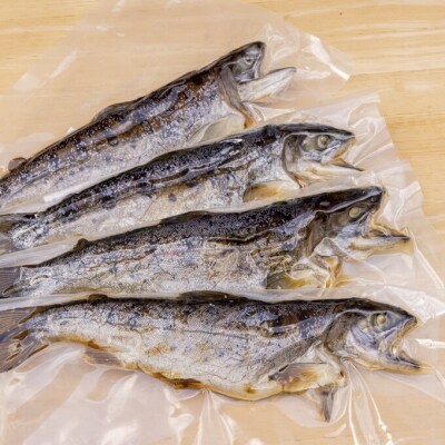 安芸高田 滝ヶ谷 やまめ やわらか炭火焼き (4尾入り) [No5895-0626]