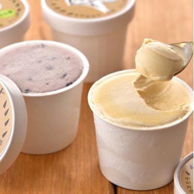 縄文あいす 4個 & 縄文あいすもなか 6個 セット[No5895-0742]