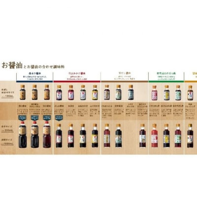 大前醤油おまかせ 200ml×6本セット 調味料 醤油 詰め合わせ [No5895-0747]