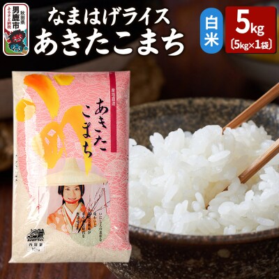 令和6年産なまはげライスあきたこまち白米5kg|23_ysu-310501a