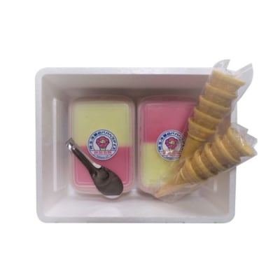 児玉冷菓のババヘラアイスセット 秋田県 男鹿市[No.5605-0467]