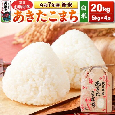 令和7年産 【白米】家計お助け米 あきたこまち 20kg |23_kml-012001