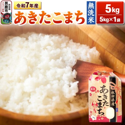 令和7年産 【無洗米】産 あきたこまち 5kg|23_kml-020501