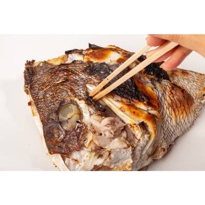 男鹿産天然真鯛のカマ、頬肉だけ使って炊いた男鹿の鯛めし 4個セット|23_ogn-130401