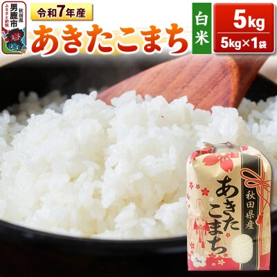令和7年産 【白米】産 あきたこまち 5kg|23_kml-030501