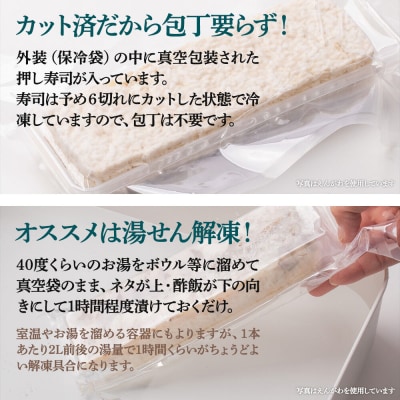 押し寿司 あきた押し寿司 天然ひらめ炙りえんがわ 冷凍 秋田 男鹿市|23_ogn-350301