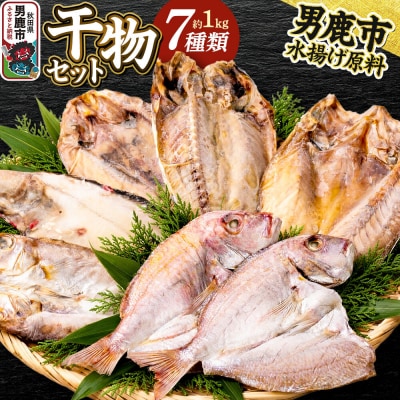 干物セット7種 武田水産 秋田 男鹿市|23_tks-070101