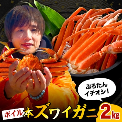 本ズワイガニ6肩～9肩(約2kg)【er018-045】