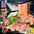 えりも【マルデン特製】北海道日高産ぶり半身1.2～1.4kg【er002-077-ss】