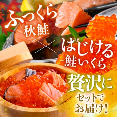 【2025年10月以降発送】鮭いくら醤油漬け 400gと鮭切り身1.5kg【er018-103】