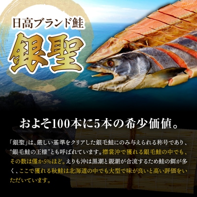 えりも【マルデン特製】日高産銀聖鮭山漬切身2切入×7パックセット【er002-007-b】