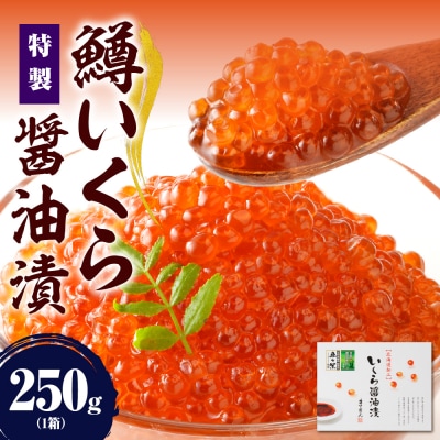 【2026年2月上旬以降発送】えりも【マルデン特製】鱒いくら醤油漬250g【er002-110】