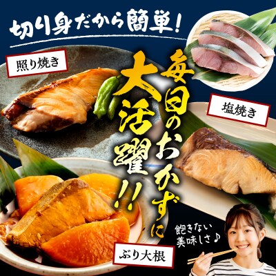 えりも【マルデン特製】北海道産天然ぶり切身10切