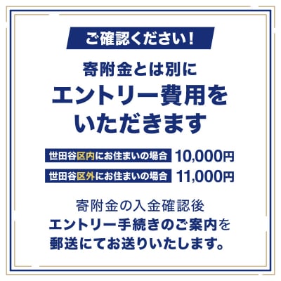 【令和8年11月8日(日)開催】第21回世田谷246ハーフマラソン出走権1名様分 [数量限定] 