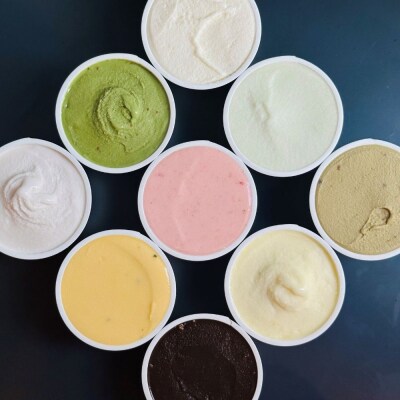 Gelato 9. 季節の味をお届け!ジェラート 9種 詰め合わせ<105ml×9個> 