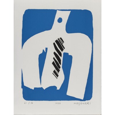 村井正誠【版画作品(エディションナンバー付)額装】とり Bird