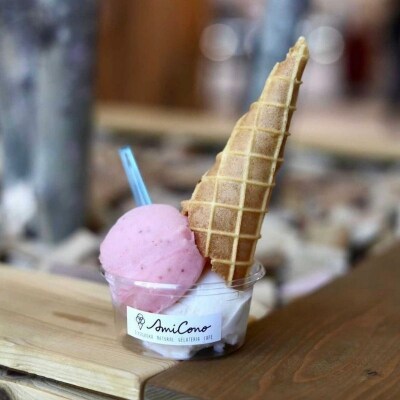 季節の天然素材ジェラート【AmiCono】お買い物に使える【3,000円分】ふるさとチケット