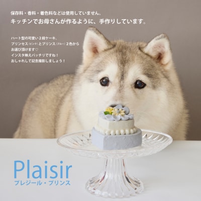 ＜ペットフード＞ ハート型のケーキ★プリンス Plaisir【Kitchen Dog!】