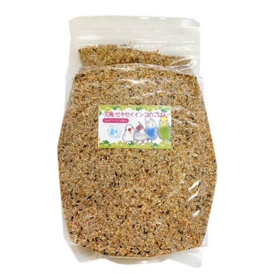 【3ヶ月定期便】fuu 文鳥・セキセイインコのごはん(800g)[145S45-T]