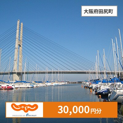 【じゃらんふるさと納税クーポン】 大阪府田尻町でつかえる30,000円 クーポン