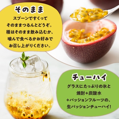 【ご家庭用】山下農園のパッションフルーツ3キロ