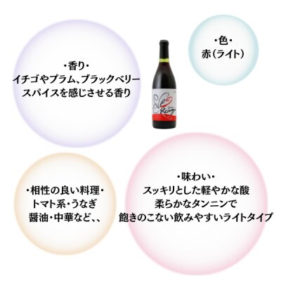 【塩山洋酒醸造】Enzan Rouge 720ml