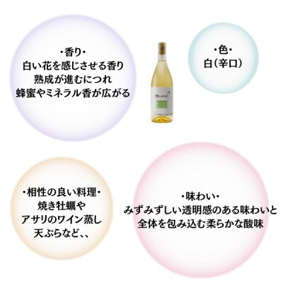 【塩山洋酒醸造】BLANC 720ml