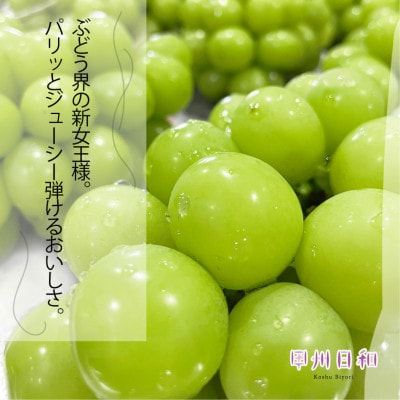 もぎたてジューシー!シャインマスカット約2kg