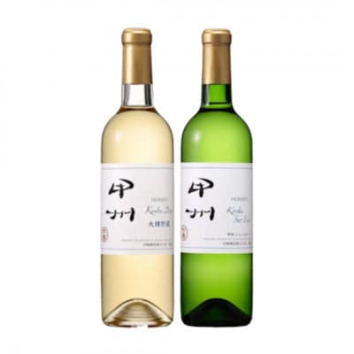 ホンジョー甲州ワイン飲み比べ白ワイン 計2本セット B2-676