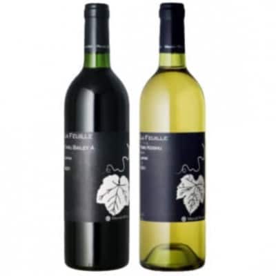 【まるき葡萄酒】ラフィーユ赤白ワイン計2本セット B2-662