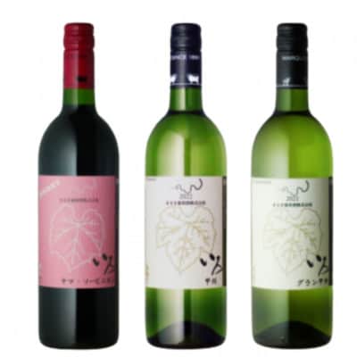 まるき【いろシリーズ】計3本 いろヤマ・ソービニオン いろ甲州 いろグラン甲州 C-1661