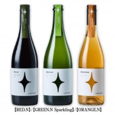 野遊びワイン【RED.N】【GREEN.N Sparkling】【ORANGE.N】D6-652