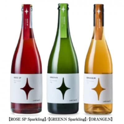 ROSE SP Sparkling　GREEN.N Sparkling　ORANGE.N　D7662