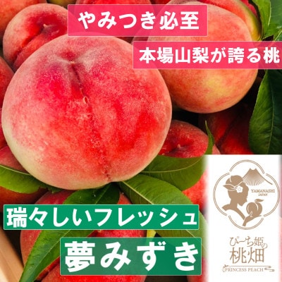 【瑞々しい夢みずき】山梨オリジナル桃ココだけの人気品種指定キャンペーン2kg2025年7月中旬～発送