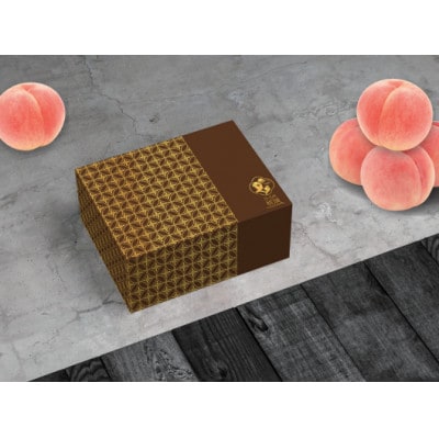 白桃熟桃☆桃の激戦区山梨が誇る超希少な幻の爛熟ブランド桃約1.5kg