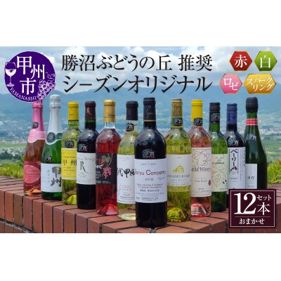 勝沼ぶどうの丘推奨ワイン シーズンオリジナル12本セット G-602