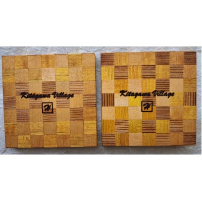 北川村の木工品【コースターB】