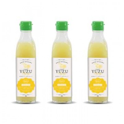 北川村クラフトゆずシロップ　300ml×3本