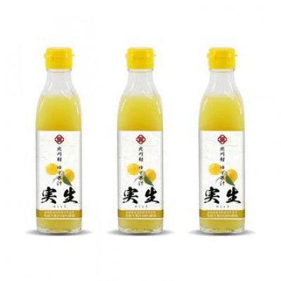北川村ゆず果汁「実生」300ml×3本