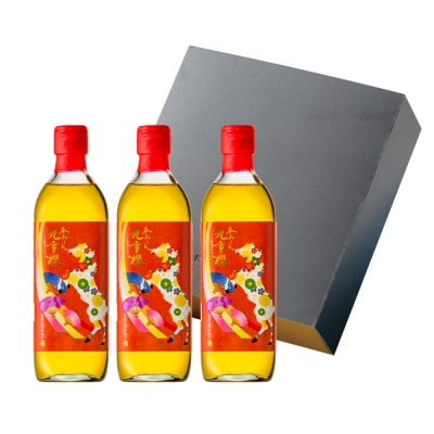 新春限定 本みりん 九重櫻 干支ラベル3本セット(500ml×3本)　H002-085