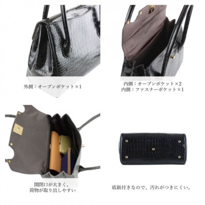 【濱野皮革工藝のコッコブリエミニトートバッグ】どんな装いも格上げしてくれるバッグ。(ブラウン)