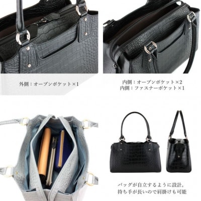 【濱野皮革工藝のコッコビアンハンドバッグ】牛革を使用したハンドバッグです。(ベージュ)