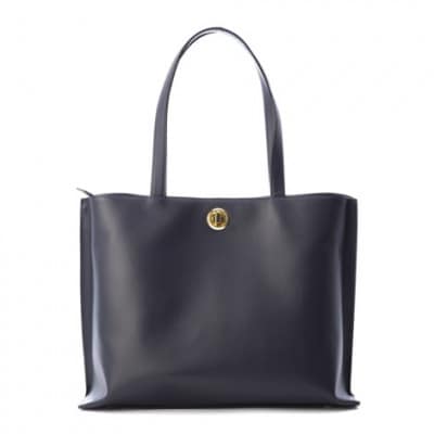 【濱野皮革工藝のトートバッグ】ディニタトートバッグ(ネイビー)