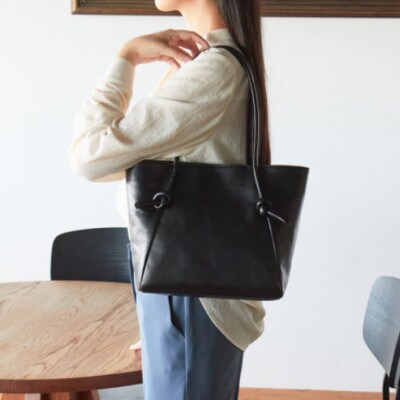 【濱野皮革工藝のトートバッグ】リアン トートバッグ(ピンク)