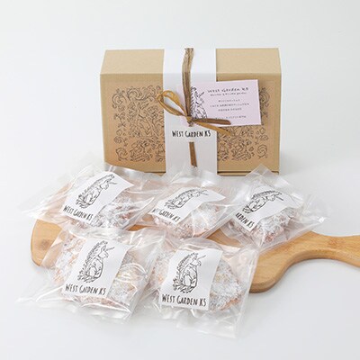 West Garden K5の焼き菓子5枚入りボックス　1箱