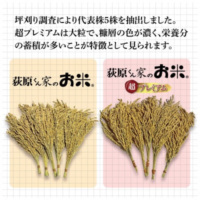 荻原くん家のお米超プレミアム白米 計27kg