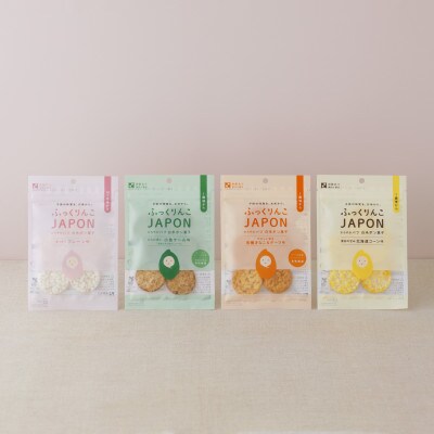 子供用ポン菓子ふっくりんこJAPON 4種各1袋セット