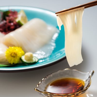 道水 訳あり 真いかお造り ジャングル 500g いか刺身 いかそうめん 完全無添加
